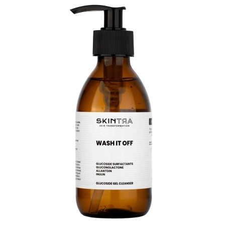 SkinTra - Wash It Off - Glukosidový čisticí gel - 200 ml