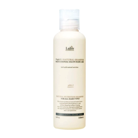 La'dor - TripleX3 Natural Shampoo - Hydratační šampon na vlasy - 150 ml