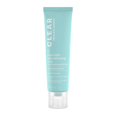 Paula's Choice - Clear - Ultra Light Daily Hydrating Fluid SPF30 - Hydratační krém na opalování - 60 ml