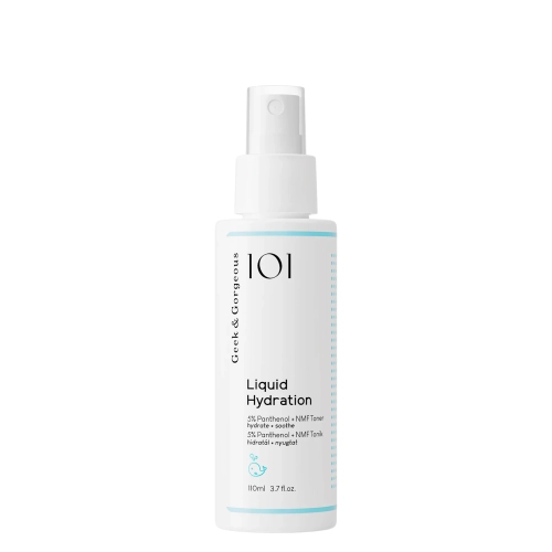 Geek & Gorgeous - Liquid Hydration - Hedvábné tonikum na obličej - 110 ml