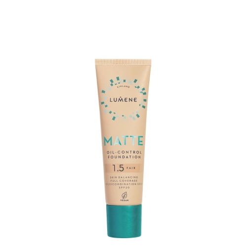 Lumene - Matte Oil Control Foundation SPF 20 - Matující make-up - 1,5 Fair - 30 ml