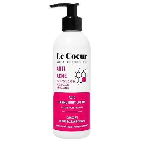 Le Coeur - Anti Acne - Kyselinový dermo balzám na tělo - 200 ml