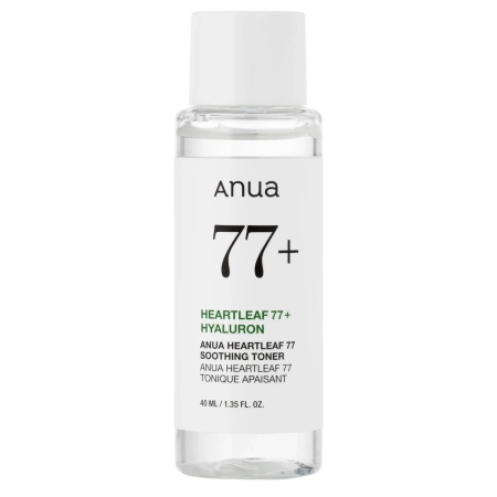Anua - Heartleaf 77% Soothing Toner - Zklidňující tonikum na obličej - 40 ml