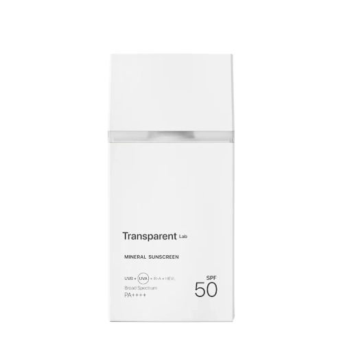 Transparent Lab - Mineral Sunscreen - Minerální krém s SPF50 - 100 ml