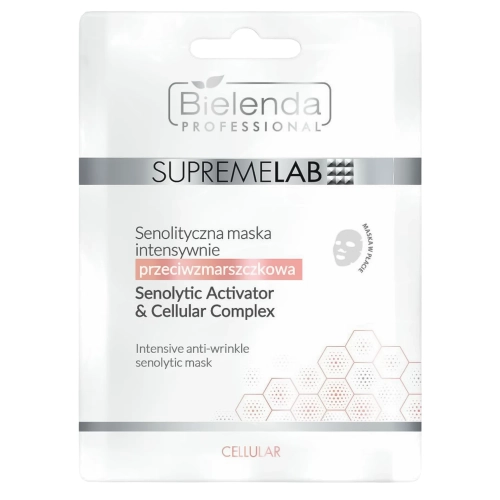 Bielenda Professional - Supremelab - Cellular - Senolytická intenzivně působící maska proti vráskám - 1 ks