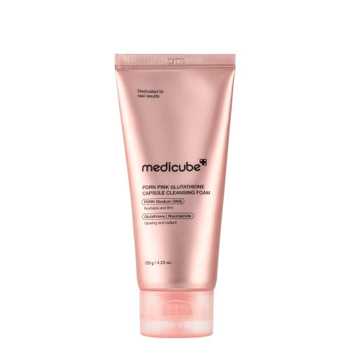 Medicube - PDRN Pink Glutathione Capsule Cleansing Foam - Čistící pěna na obličej - 120 g