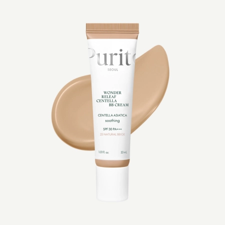 Purito Seoul - Wonder Releaf Centella BB Cream SPF 30 PA+++ #23 Natural Beige - BB krém s Centella asiatica - 30 ml