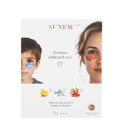 SunewMed+ - Náplasti pod oči pro celou rodinu - 4 páry