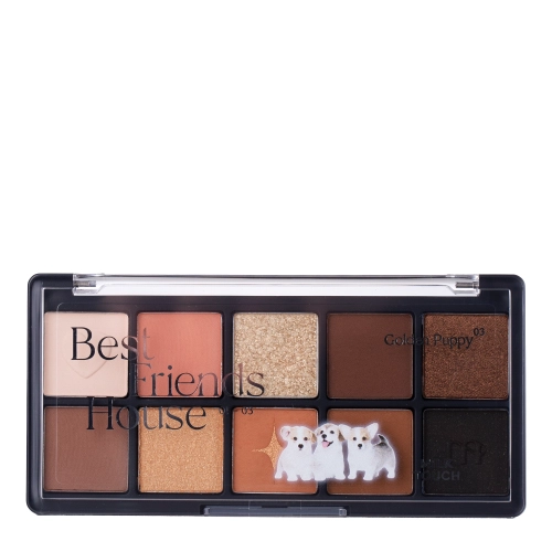 Milk Touch - Best Friends Eye Pallette - Paletka očních stínů - 03 Golden Puppy - 9.3 g
