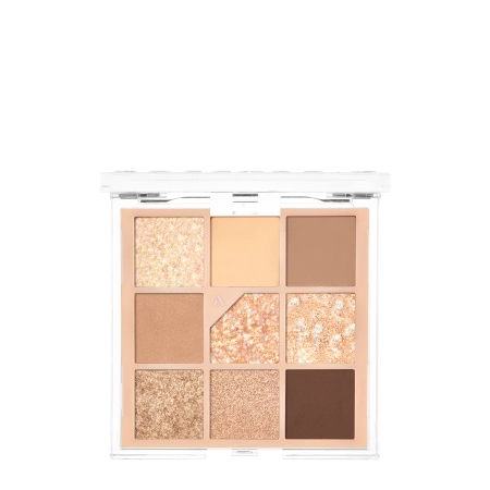 Unleashia - Glitterpedia Eye Palette - Veganská paleta očních stínů - 2 All of Brown - 6,6 g