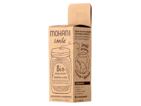 Mohani - Biologicky odbouratelná dentální nit - máta