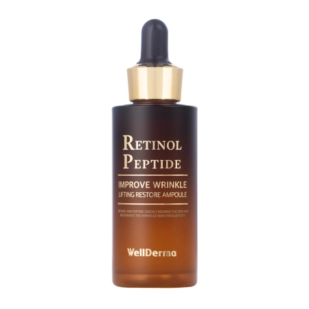 WellDerma - Retinol Peptide Lifting Restore Ampoule - Zpevňující ampule na obličej - 30 ml