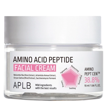 APLB - Amino Acid Peptide Facial Cream - Zklidňující a zpevňující krém na obličej - 55 ml