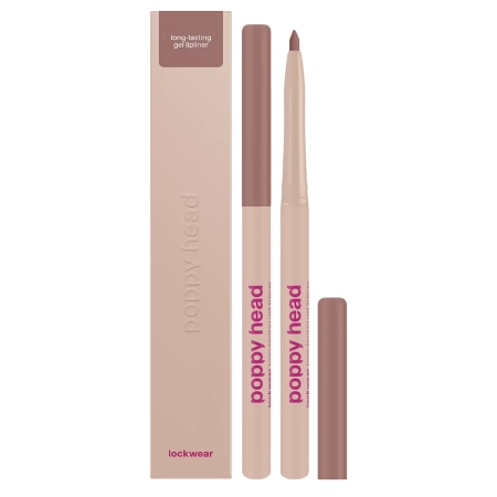 Poppy Head - Lockwear Long-Lasting Gel Lipliner - Dlouhotrvající gelová konturovací tužka na rty - 01 Hero Shade - 0,6 g