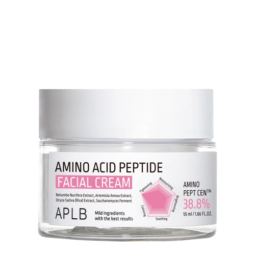 APLB - Amino Acid Peptide Facial Cream - Zklidňující a zpevňující krém na obličej - 55 ml