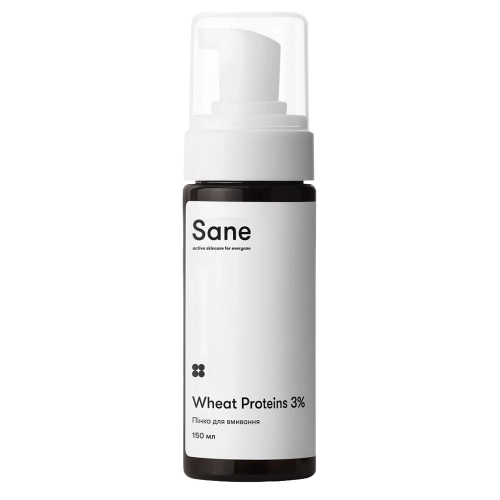 Sane - Cleansing Foam With Wheat Proteins 3% - Pěna na čištění obličeje s pšeničnými proteiny 3% - 150 ml