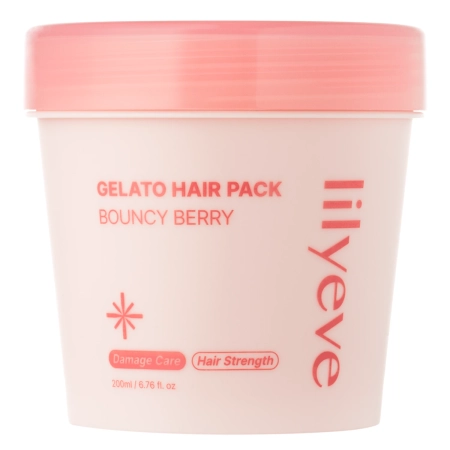 lilyeve - Repair:Turn Gelato Hair Pack - Posilující maska na vlasy - Bouncy Berry - 200 ml