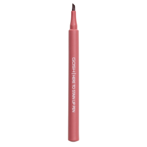 GOSH - Here To Stain Lip Pen - Dlouhotrvající konturovací tužka na rty v peru - 008 Ruby Stain - 1 ml