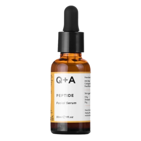 Q+A - Peptide - Facial Serum - Hydratační a regenerační sérum s peptidy - 30 ml 