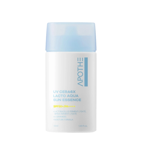 APOTHE - UV Cera 6X Lacto Aqua Sun Essence - Hydratační pleťová esence s SPF - 50 ml