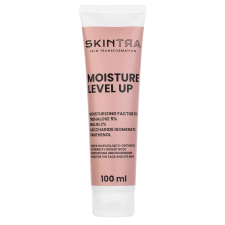 SkinTra - Moisture Level Up - Hydratační a vyživující maska na obličej a pod oči - 100 ml 