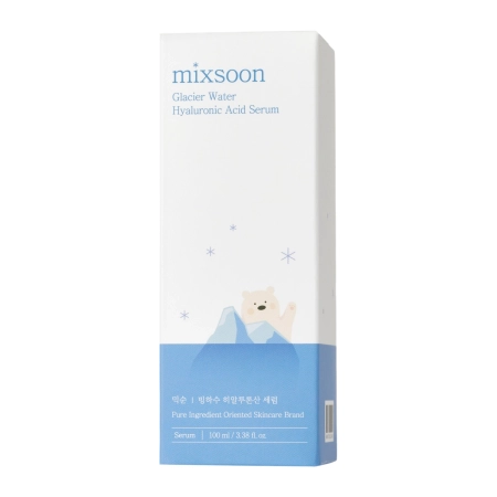 Mixsoon - Glacier Water Hyaluronic Acid Serum - Sérum s kyselinou hyaluronovou a vodou z ledovce - 100 ml