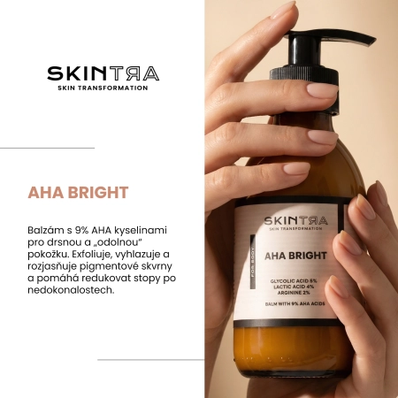 SkinTra - AHA Bright -Balzám s AHA kyselinami 9 % - 200 ml