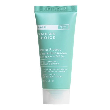 Paula's Choice - Calm Barrier Protect Mineral Sunscreen SPF 30 - Minerální opalovací krém - 15 ml
