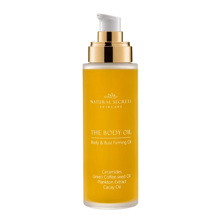Natural Secrets - The Body Oil - Zpevňující olej na tělo a poprsí - 100 ml