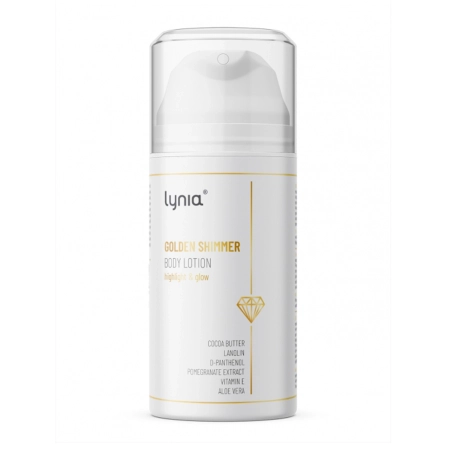 Lynia - Golden Shimmer Body Lotion - Zlatý tělový balzám - 100 ml