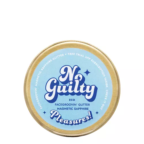 Ministerstwo Dobrego Mydła - Facegroovin' - Magnetic Sapphire - Bio třpytky na obličej a tělo - 10 g