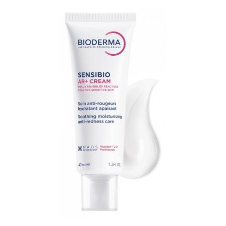Bioderma - Sensibio AR+ Cream - Zklidňující a hydratační krém snižující zarudnutí - 40 ml