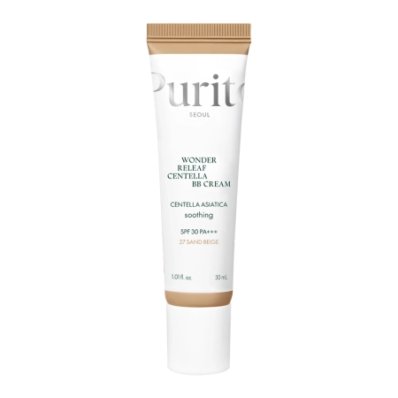 Purito Seoul - Wonder Releaf Centella BB Cream SPF 30 PA+++ #27 Sand Beige - BB krém s Centella Asiatica - 30 ml
