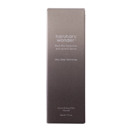 Haruharu Wonder - Black Rice Hyaluronic Anti-Wrinkle Serum - Sérum proti vráskám s extraktem z rýže - 50 ml