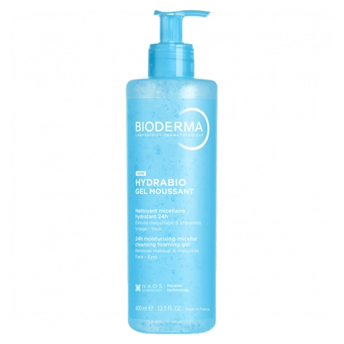 Bioderma - Hydrabio Gel Moussant - Hydratační a čistící gel na obličej - 400 ml
