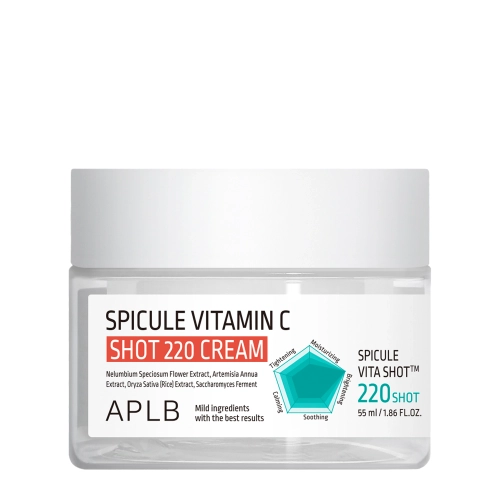 APLB - Spicule Vitamin C Shot 220 Cream - Krém s vitamínem C s mikrojehličkami - 55 ml