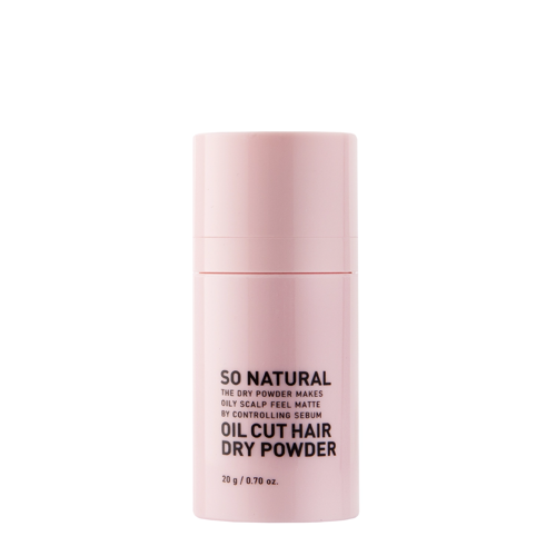 So Natural - Oil Cut Hair Dry Powder - Osvěžující pudr na vlasy - 20 g