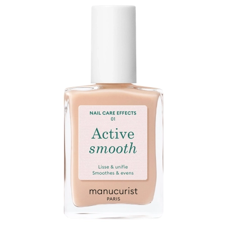 Manucurist - Active - Active Smooth - Pečující lak na nehty 2v1 - 01 - 15 ml