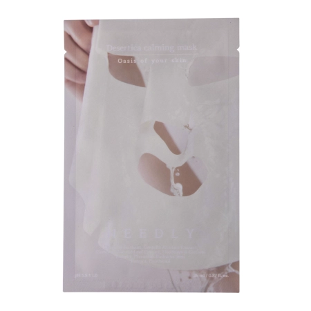Needly - Desertica Calming Mask - Zklidňující a hydratační pleťová maska v plátýnku- 1ks/26ml