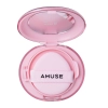 Amuse - Dew Power Vegan Cushion - 01 Pure - Rozjasňující make-up v houbičce - 15 g