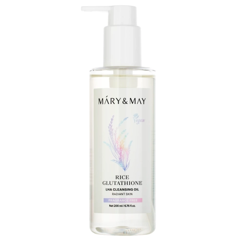 Mary&May - Rice Glutathione LHA Cleansing Oil - Čisticí olej na obličej - 200 ml