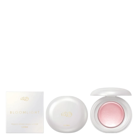 LOVRO - Bloomlight Freeze-Dried Highlighter - Rozjasňovač na obličej - 02 Pink Quartz - 3,8 g