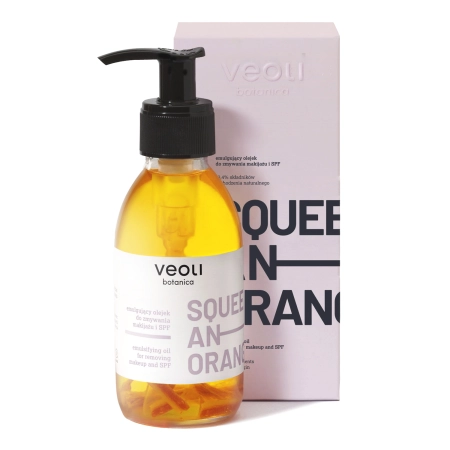 Veoli Botanica - Squeeze an Orange - Emulgující olej pro odlíčení make-up a SPF - 147,4 ml