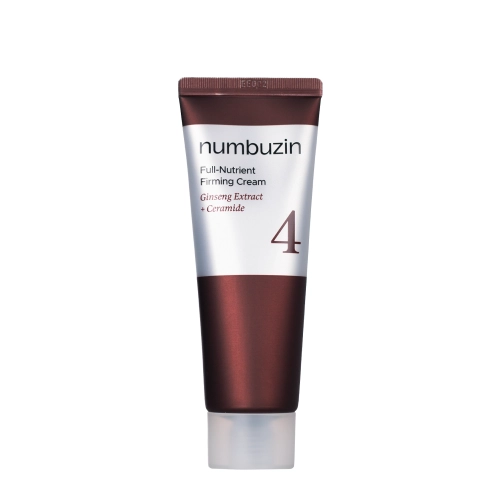 Numbuzin - No.4 Full-Nutrient Firming Cream - Výživný krém na obličej s ženšenem - 60 ml