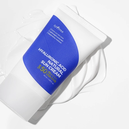 Isntree - Hyaluronic Acid Natural Sun Cream SPF50+/PA++++ - Krém s minerálním filtrem - 50 ml