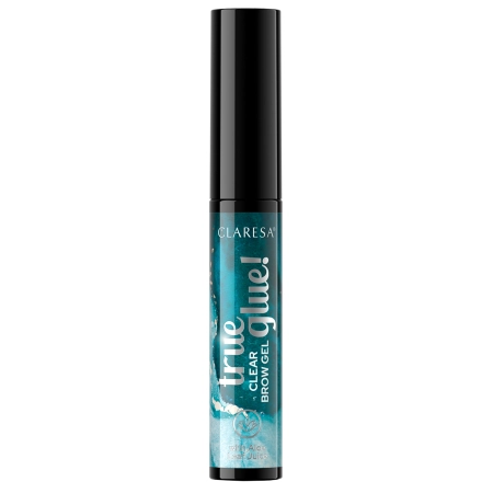 Claresa - True Glue! - 01 Transparent - Průhledný gel k fixaci obočí - 8 g