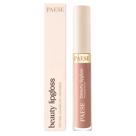 Paese - Lesk na rty Beauty Lipgloss - 14 Caramel Mousse - 4,5 ml
