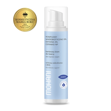 Mohani - Regenerační bariérový krém s ektoinem 2%, mikrobiologickým komplexem 5% a ceramidem NP - 50 ml