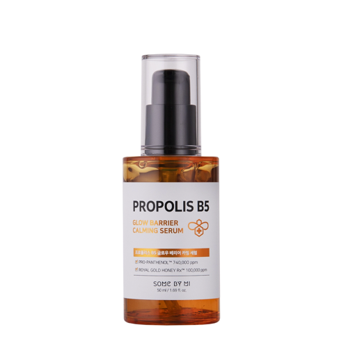 Some By Mi - Propolis B5 Glow Barrier Calming Serum - Regenerační pleťové sérum s propolisem a niacinamidem - 50 ml