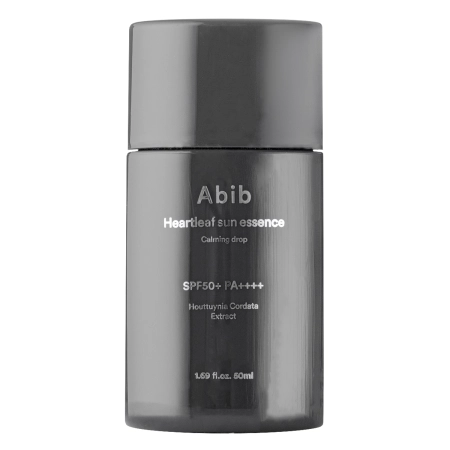 Abib - Heartleaf Sun Essence Calming Drop - Zklidňující SPF esence s toulní srdčitou SPF50 PA++++ - 50 ml